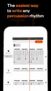 Drum Notes - beats music sheet screenshot 2