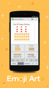 Colorido do teclado Emoji screenshot 4