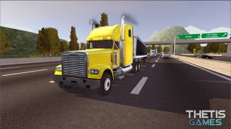 Truck Simulator America 2 Free screenshot 0