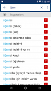 Turkish English Dictionary screenshot 3