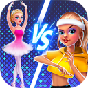 Dance War - Ballet vs Hiphop ❤ Free Dancing Games Icon