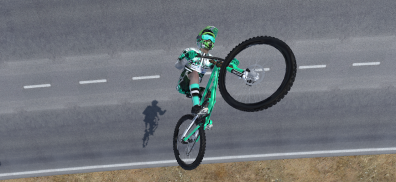 Ragdoll Bike Lite screenshot 1