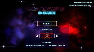 Asteroids Deluxe screenshot 3