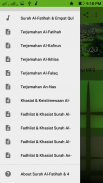 Surah Al-Fatihah & 4 Qul screenshot 4