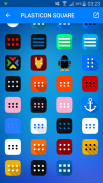 PLASTICON Square - Icon Pack screenshot 5