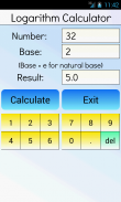 Logarithm Calculator screenshot 0