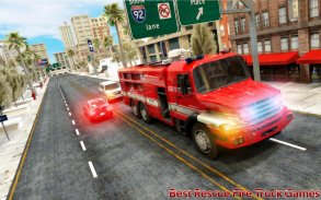 Real Robot Firefighter Truck Emergency Rescue 911 screenshot 1