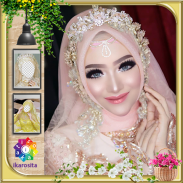 Kebaya Hijab Bridal Photo Frame screenshot 3