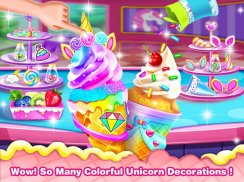 आइस क्रीम कोन कपकेक - किड्स बेकिंग फ़ूड गेम screenshot 3