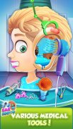 Ear Surgery Doctor Care Game! screenshot 0