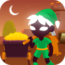 Idle Stickman Miner - Mine Digging Clicker Game Icon