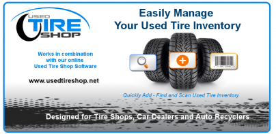 Used Tire Shop Inventory