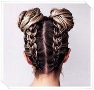 Hair braids step by step. Simple braids screenshot 0