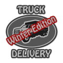 Truck Delivery Winter Edition Icon