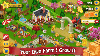 Farm Day Village Farming: Offline Games screenshot 0