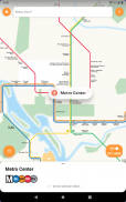 Mapa de rutas del metro de Washington DC screenshot 4