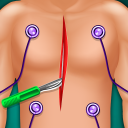 Hand Nose Heart Surgery Game Icon