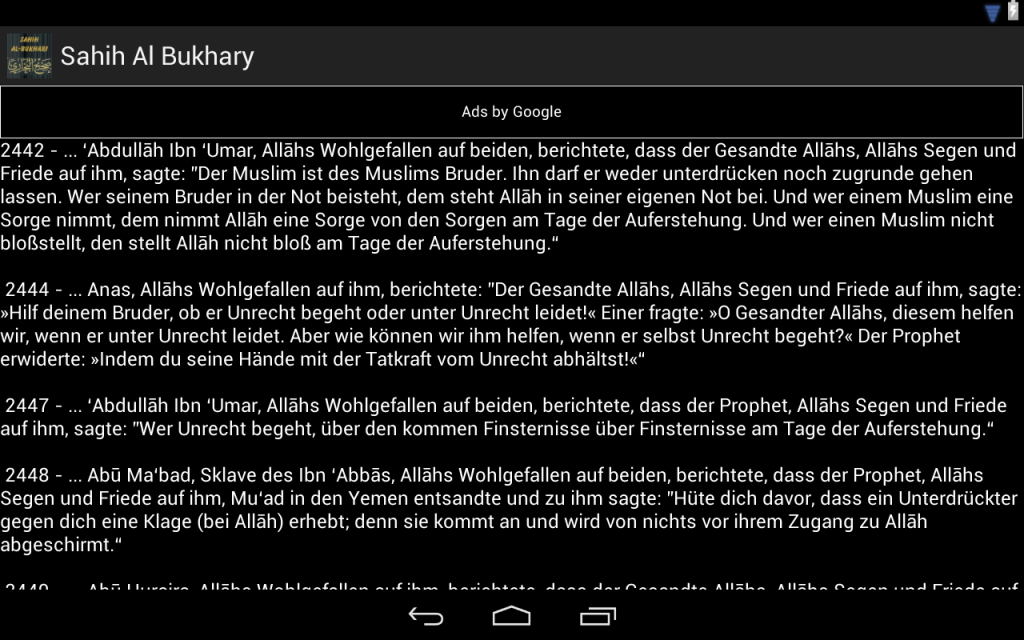 Sahih Al Bukhari (Deutsch)  Download APK for Android 