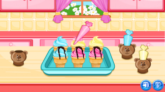 Cuisiner des Cupcakes en Cône screenshot 4