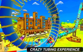 Extreme Tubing: Water Slide Downhill Racing screenshot 6