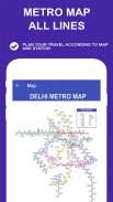 दिल्ली मेट्रो मार्ग नक्शा और किराया screenshot 2