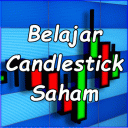 Belajar Candlestick Saham Icon