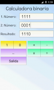 Binaria calculadora Pro screenshot 0