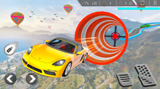 Mega Ramp Car Racing Stunt: Impossible Sky Tracks screenshot 1