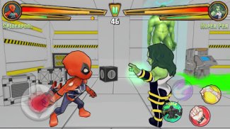 Liga de luta de Super-heróis screenshot 1