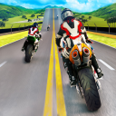 Heavy Bike Racing Highway Rider Moto Race Icon