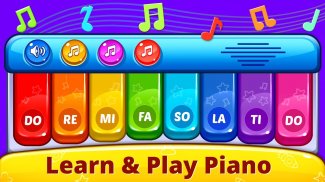 بازی کودک: پیانو و تلفن screenshot 3