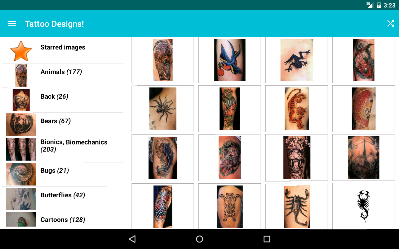 Download Tattoo Design App 1.2.8 Android APK File