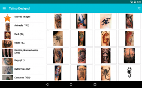 Tattoo Designs! screenshot 1