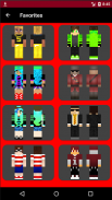 Youtubers skins screenshot 2