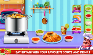 Biryani Cooking Indian Super Chef Food Game screenshot 1