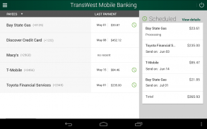 TransWest Mobile Banking screenshot 8