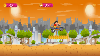Shin Chan Bike Race screenshot 3
