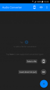 Audio Converter screenshot 1