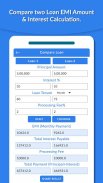 EMI Calculator - Home Loan & F screenshot 1