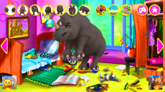 Talking Rhino Hero And Junior screenshot 2