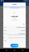 Skycoin Wallet screenshot 3