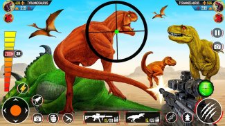 Wild Dinosaur Hunting Gun Game screenshot 2