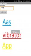 Aas vibration screenshot 0