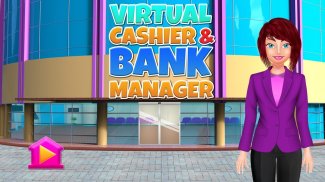 Kasir & manajer bank virtual screenshot 1