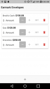 Earmark Envelopes - Budget Tracking, Saving, Money screenshot 2