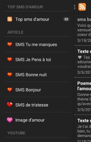 Sms D Amour 1 4 Download Android Apk Aptoide