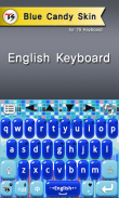 Blue Candy for TS Keyboard screenshot 2