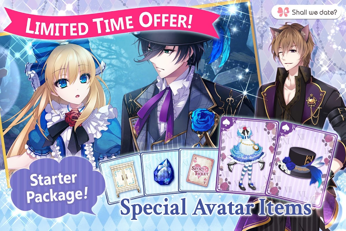 Lost Alice - otome game/dating sim #shall we date - Загрузить APK для  Android | Aptoide