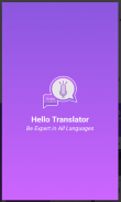 Hello Translator - Text, Voice & Camera Translate screenshot 0