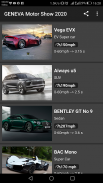 Geneva Motor Show Cars Specs screenshot 5